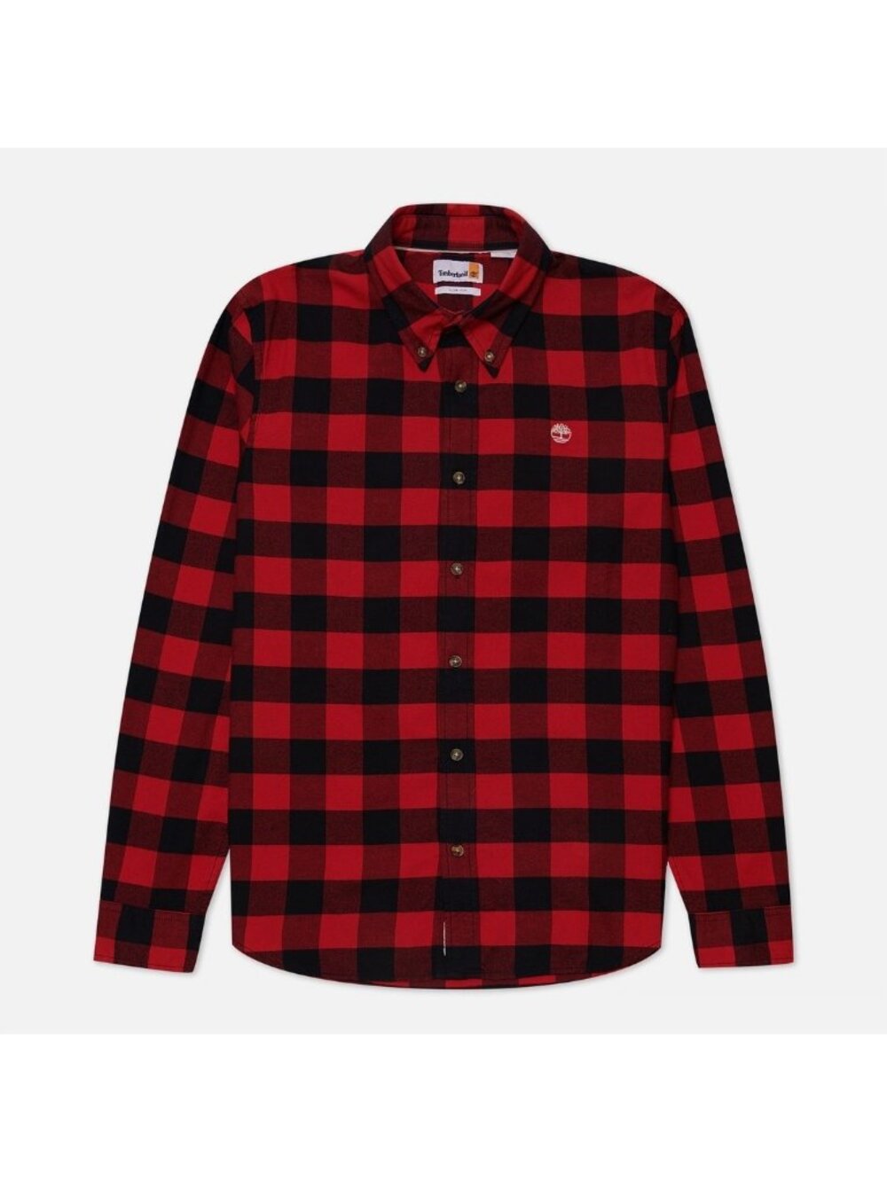 Timberland Men's Slim Fit Checkered Long Sleeve Size XXL NEW WITH TAGS!